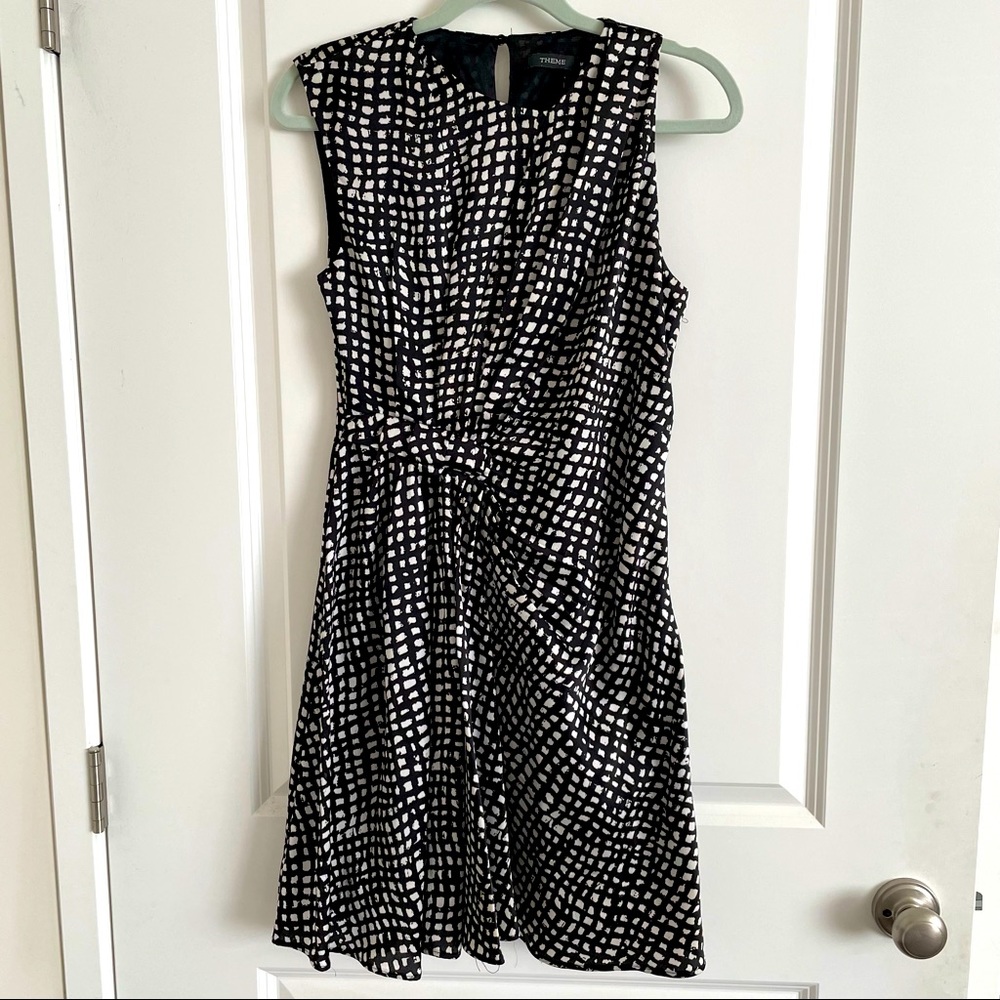 Theme Asymmetrical Sleeveless Dress - size M